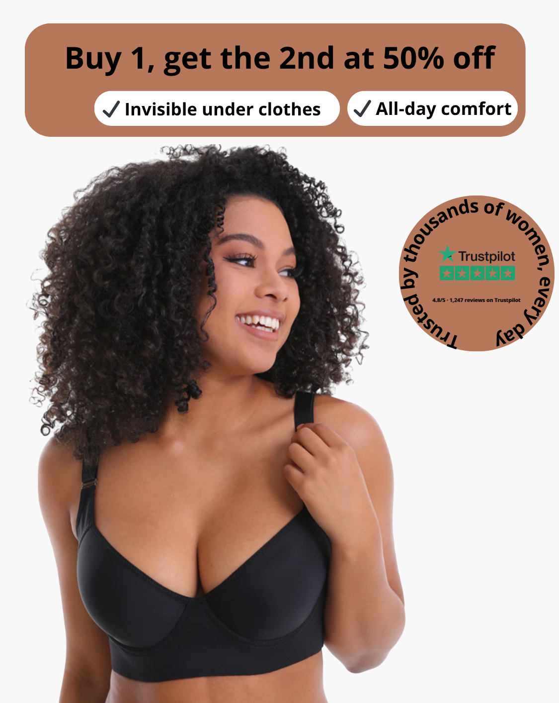 Back Smoothing Shaping Bra